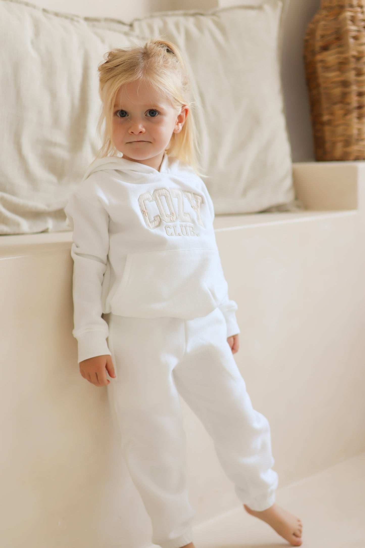 Stripe Bow Cozy Club