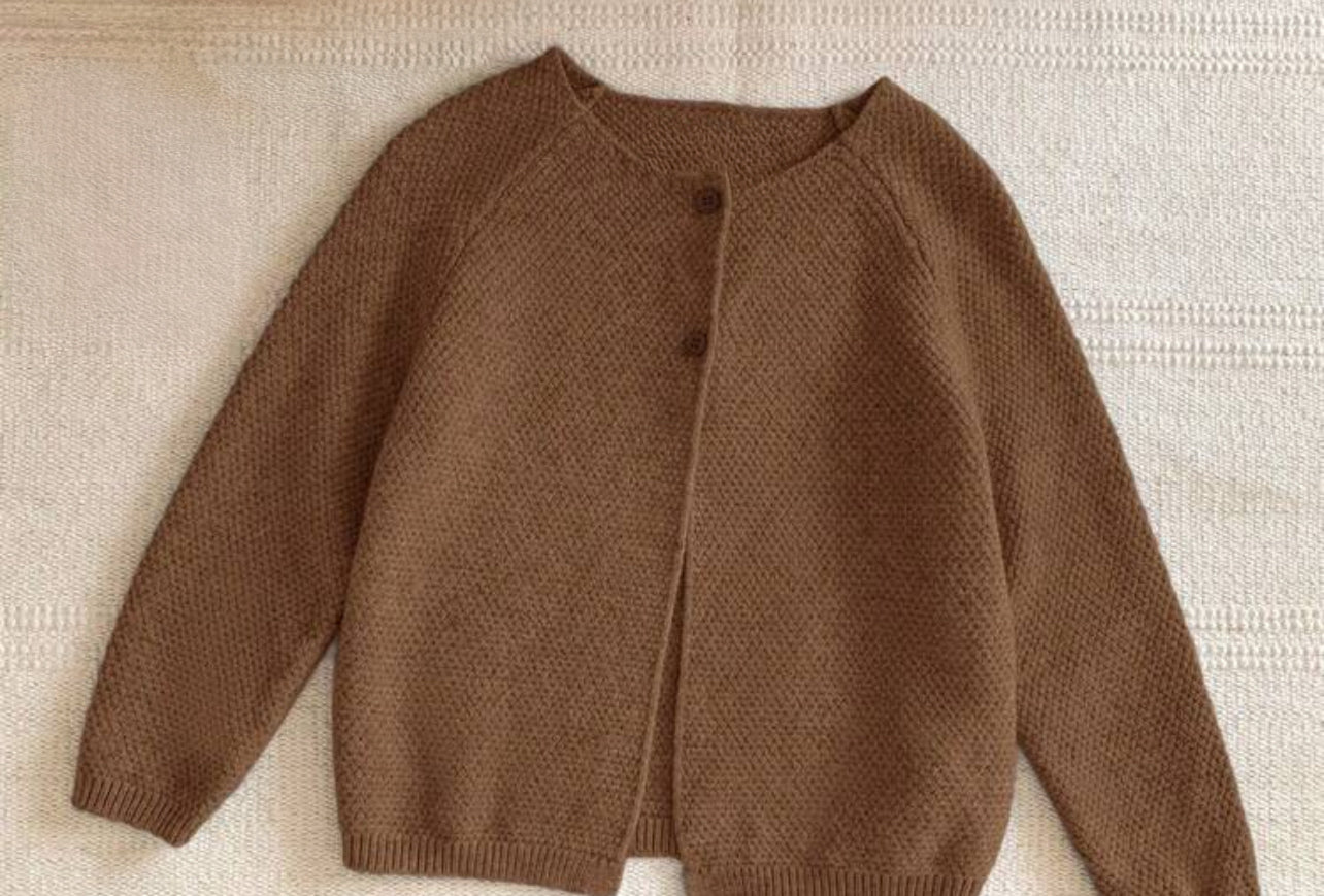 Vintage Mushroom Cardi