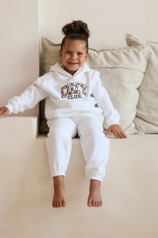Brown Check Cozy Hoodie