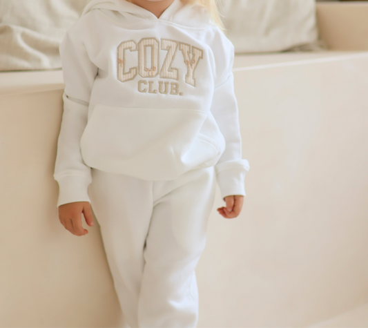 Stripe Bow Cozy Adult Hoodie